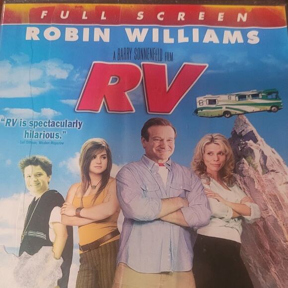 RV DVD Comedy Family Adventure Robin Williams Full Screen C Hines K Chenoweth - Picture 2 of 5